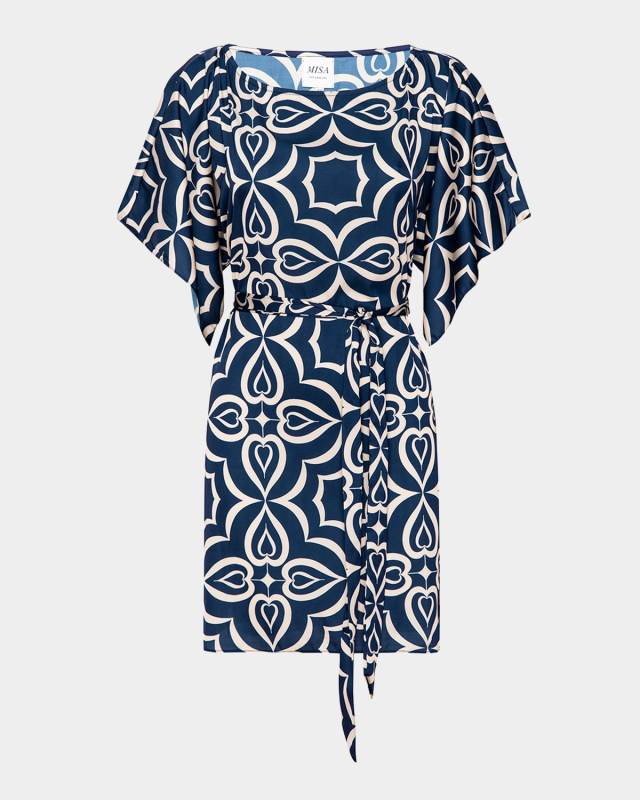 Aleka Belted Mini Dress